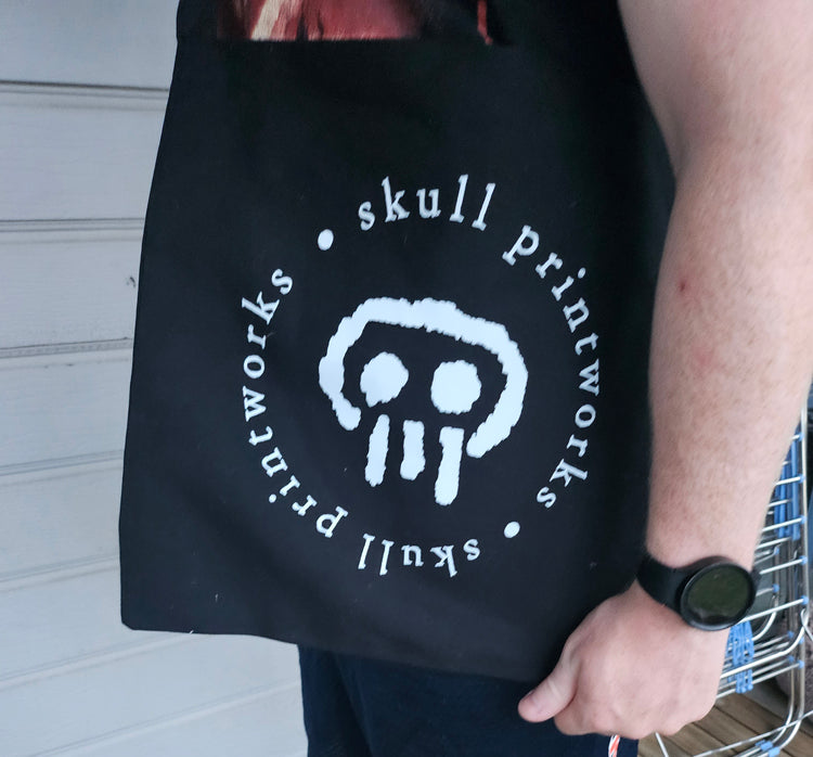 TOTE BAG - RIPTIDES - BAYVIEW TAVERN GIG POSTER DESIGN