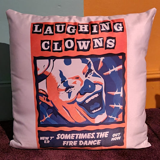Cushion - The Laughing Clowns " Sometimes, The Fire Dance" Launch Poster